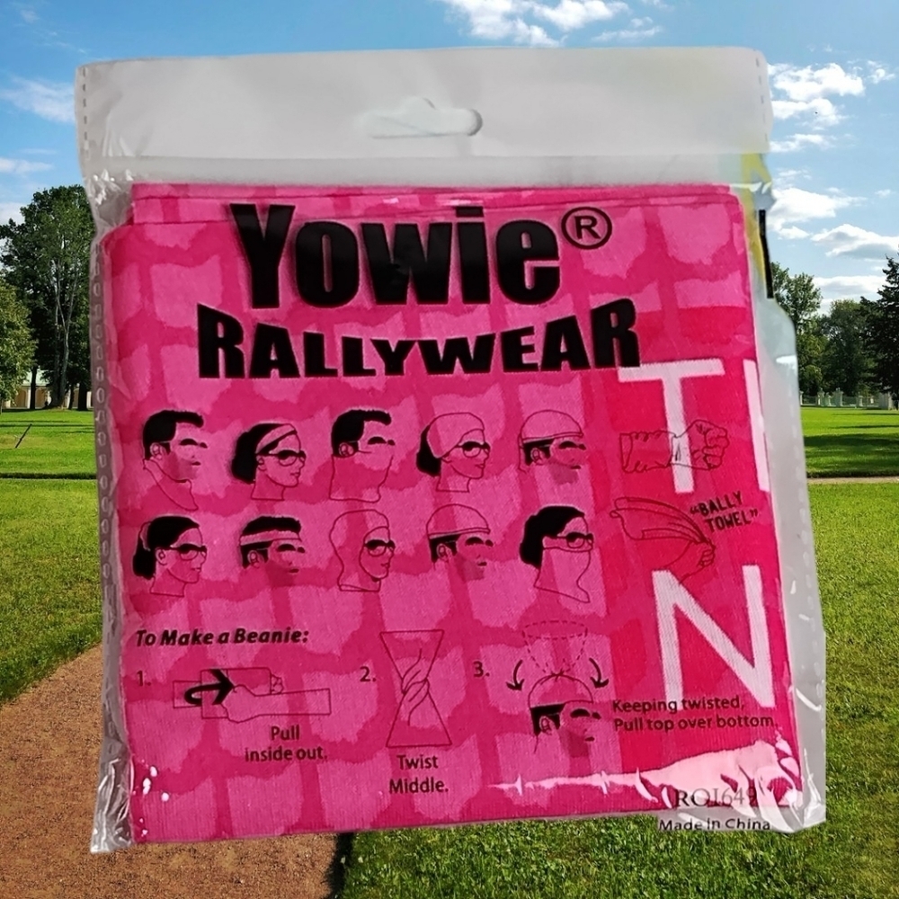 NEW YOWIE RALLYWEAR Bandana Rally Towel Face Head Cover Weather Protection